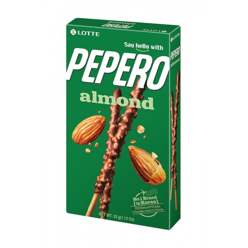 Küpsisepulgad mandel ja shokolaadi maitsega (Pepero Almond and Chocolate)