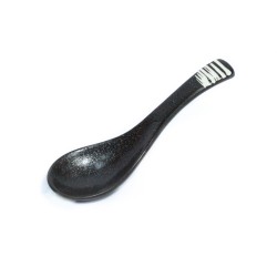 Supilusikas, must-valge (keraamika)