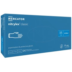 Nitriilkindad, puudrivabad, sinised, 100 tk (Nitrylex Classic)