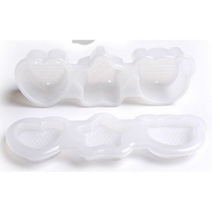 Форма для Onigirisushi сердце, звезда, медведь (пластик)